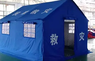 Winter Cotton Disaster Relief Tents with Reinforced Frames Now Shipping from Pengcheng Outdoor